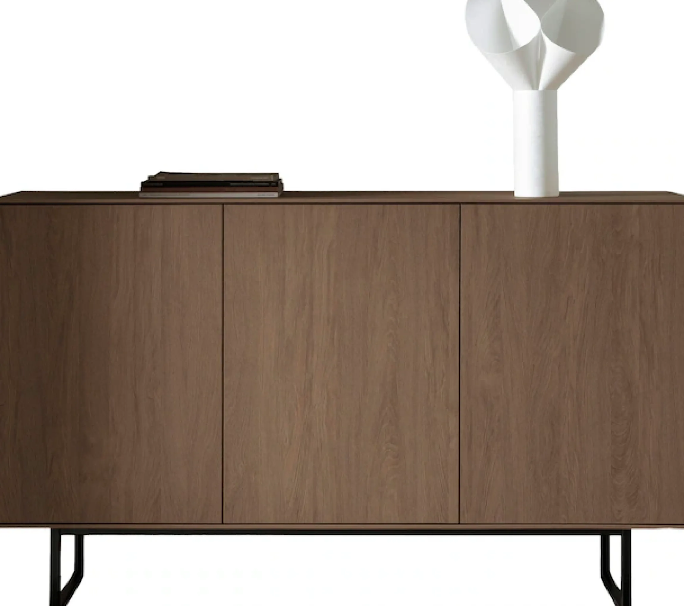 Home affaire Sideboard »Lund, moderner Schrank, Kommode mit Kufengestell« optisch dünner Oberboden, hochwertige Optik, ausreichend Stauraum