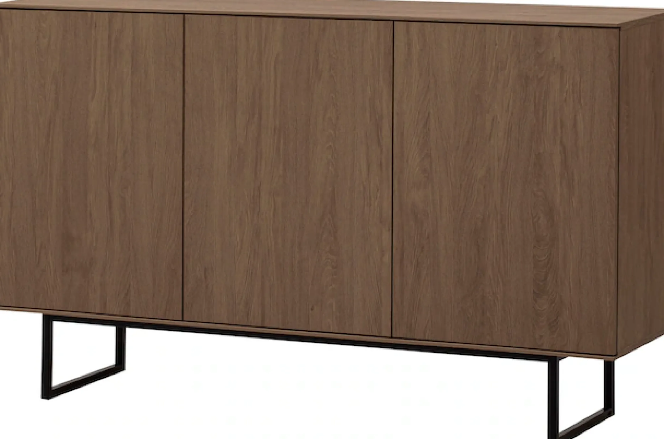 Home affaire Sideboard »Lund, moderner Schrank, Kommode mit Kufengestell« optisch dünner Oberboden, hochwertige Optik, ausreichend Stauraum