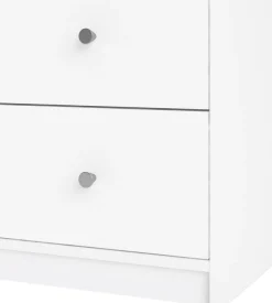 Home affaire Sideboard »May, Aufbewahrung, Schubkastenkommode, Stauraum, Scandi-stil« Mit 6 Schubladen, Knopfgriffen, mehrere farben, T: 30 x B: 143 cm