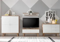 Home affaire Sideboard »Merle« Scandi Design, Breite 107 cm