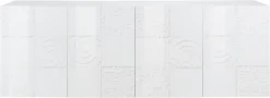 Home affaire Sideboard »Miro« Breite 241 cm mit dekorativem Siebdruck