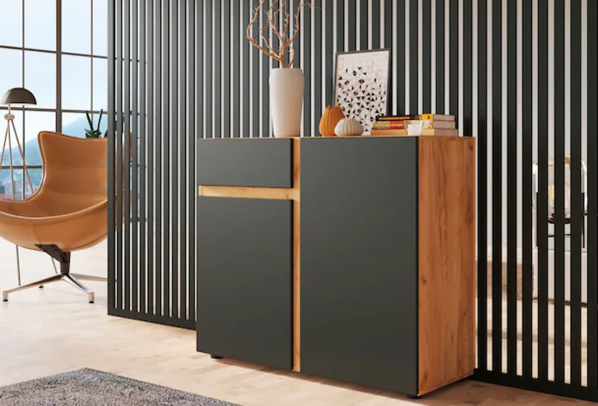 Home affaire Sideboard »Morongo« Breite ca. 100 cm