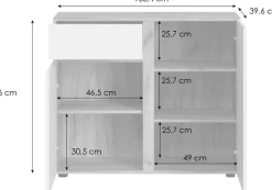 Home affaire Sideboard »Morongo« Breite ca. 100 cm