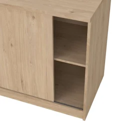 Home affaire Sideboard »Naia Aufbewahrung, Schuhkommode, Stauraumkommode, Schuhschrank,« Kommode mit 1 Schiebetür und 3 Schubladen, Breite 119 cm, Höhe 76 cm