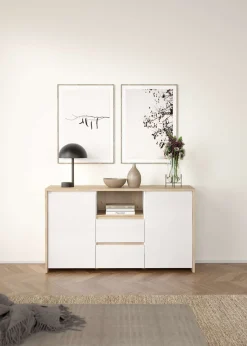 Home affaire Sideboard »Next Anrichte, Kommode, Stauraum,« 2 Türen, 2 Schubladen, Breite 149 cm