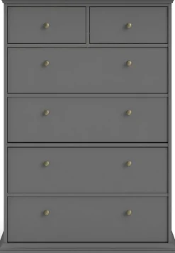 Home affaire Sideboard »Paris« mit vielen Stauraummöglichkeiten und Rahmenoptik, Breite Höhe 140 cm