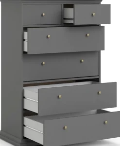 Home affaire Sideboard »Paris« mit vielen Stauraummöglichkeiten und Rahmenoptik, Breite Höhe 140 cm