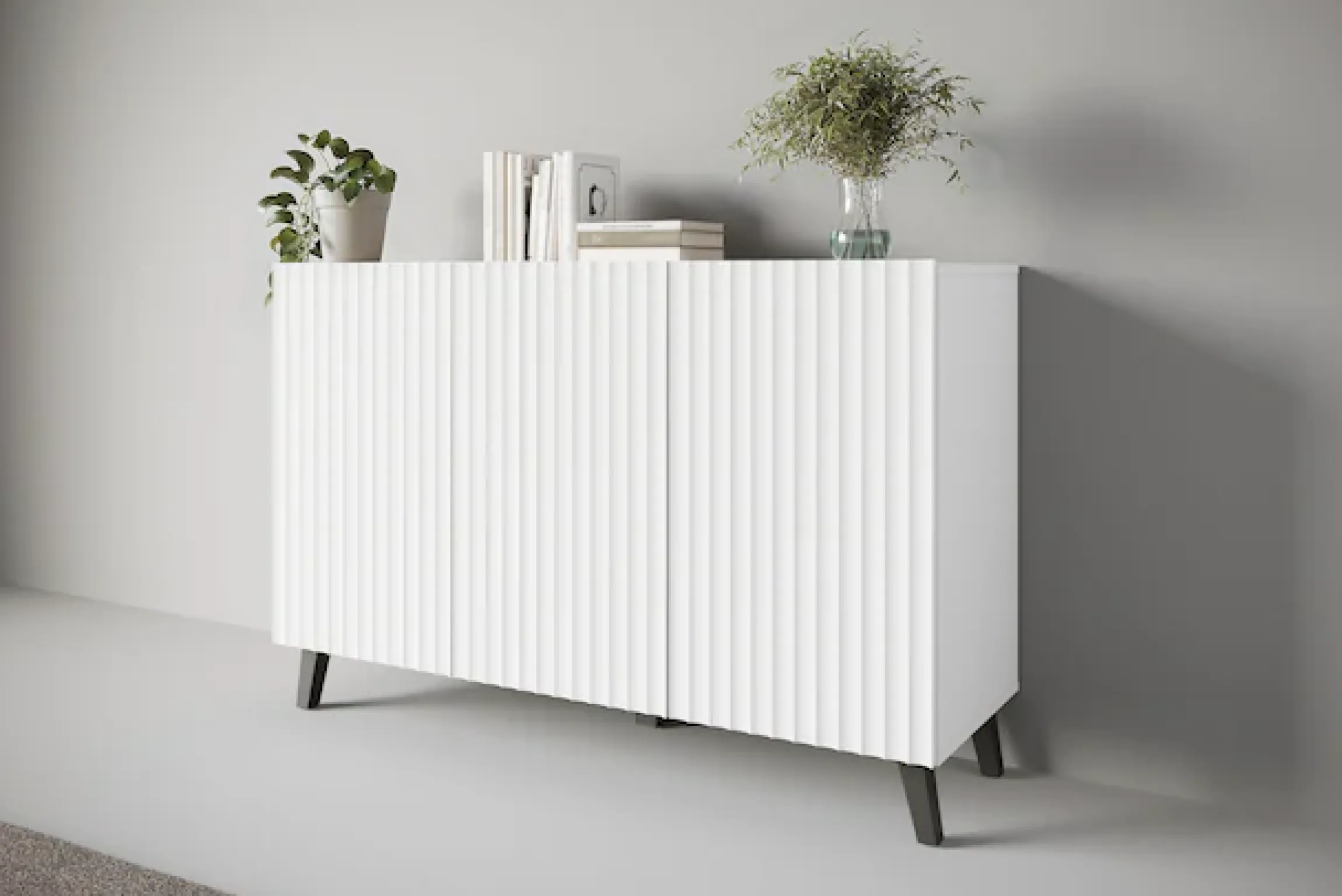 Home affaire Sideboard »Phuket, Front MDF« Modernes Sideboard mit 6 Fächern, Breite 120 cm