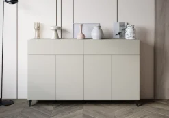 Home affaire Sideboard »Phuket mit 4 Türen und 2 Schubladen, 160 cm breit« 1 Stk. tlg. Grifflose Kommode mit Push-to-Open und viel Stauraum