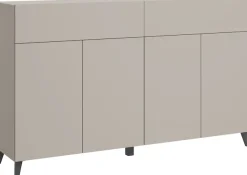 Home affaire Sideboard »Phuket mit 4 Türen und 2 Schubladen, 160 cm breit« 1 Stk. tlg. Grifflose Kommode mit Push-to-Open und viel Stauraum