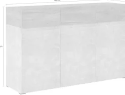 Home affaire Sideboard »Rimini« Breite 135 cm