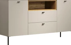 Home affaire Sideboard »San Pedro« 1 Stk. tlg. Kommode mit Softclose-Funktion - (B/T/H) 154/42/85 cm