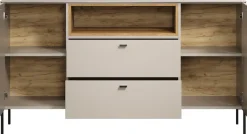 Home affaire Sideboard »San Pedro« 1 Stk. tlg. Kommode mit Softclose-Funktion - (B/T/H) 154/42/85 cm
