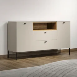 Home affaire Sideboard »San Pedro« 1 Stk. tlg. Kommode mit Softclose-Funktion - (B/T/H) 154/42/85 cm