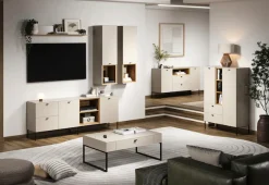 Home affaire Sideboard »San Pedro« 1 Stk. tlg. Kommode mit Softclose-Funktion - (B/T/H) 154/42/85 cm
