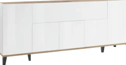 Home affaire Sideboard »Sunrise« Kommode mit 5 Türen und 1 Klapptür, Breite 200 cm