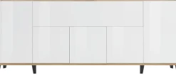 Home affaire Sideboard »Sunrise« Kommode mit 5 Türen und 1 Klapptür, Breite 200 cm