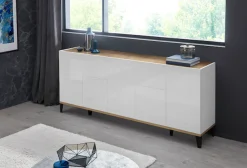 Home affaire Sideboard »Sunrise« Kommode mit 5 Türen und 1 Klapptür, Breite 200 cm