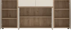 Home affaire Sideboard »TAVERA« Sideboard Breite 201 cm, modern, grifflos, viel Stauraum