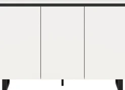 Home affaire Sideboard »TOMA, Breite: 120 cm, mit Metall-Kufen-Fuß, 3 Türen, 3 Einlegeböden« Anrichte, Kommode, Schrank, Board, Higboard