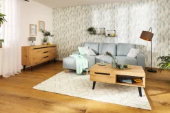 Home affaire Sideboard »Torge, Anrichte, Kommode, Schubladenschrank« 1 Stk. tlg. abgeschrägte Füße, drei Farben, Scandi Design, 160 cm breit