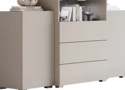 Home affaire Sideboard »URBAN III« Moderne Kommode mit 3 Schubladen und 4 Fächern, Breite 150 cm