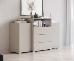 Home affaire Sideboard »URBAN III« Moderne Kommode mit 3 Schubladen und 4 Fächern, Breite 150 cm