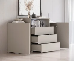 Home affaire Sideboard »URBAN III« Moderne Kommode mit 3 Schubladen und 4 Fächern, Breite 150 cm