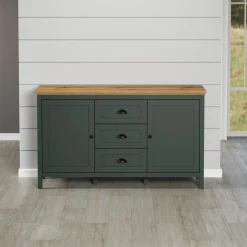 Home affaire Sideboard »Vienna« 1 Stk. tlg. Kommode im Landhausstil mit 3 Vollauszug-Schubladen und 4 Fächer