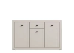 Home affaire Sideboard »Warwick Kombikommode, Schrank, Schubladenkommode« Modernes Sideboard: Kaschmir, 3 Türen & 1 Schublade, Heißfolienprägung