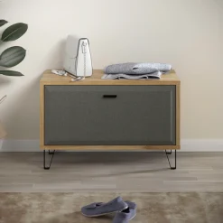 Home affaire Sitzbank »Belva« 1 Stk. tlg. Flurbank mit einer Klappe - verstellbarer Boden - (B/T/H) 79/42/51 cm