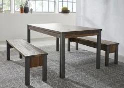Home affaire Sitzbank »Bristol« Esszimmerbank mit Platz für 2 Personen - (B/T/H) 140/35/44 cm