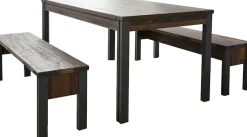 Home affaire Sitzbank »Bristol« Esszimmerbank mit Platz für 2 Personen - (B/T/H) 140/35/44 cm
