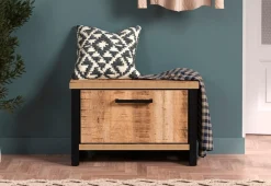 Home affaire Sitzbank »Elda« 1 Stk. tlg. Sitzbank mit 1 Gasdruckdämpfer Klappe – (B/T/H) 73/39/47 cm