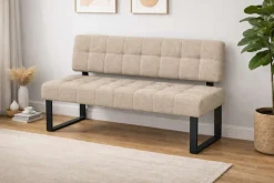 Home affaire Sitzbank »Mia Küchenbank, Polsterbank, Esszimmerbank, 141x64 cm« Moderne Bank undFarben, Sitzplatzanzahl: 2-3, Frei in Raum stellbar