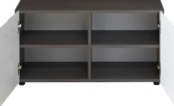 Home affaire Sitzbank »Sovana« Sitzbank mit 2 Türen - (B/T/H) 80/35/41 cm