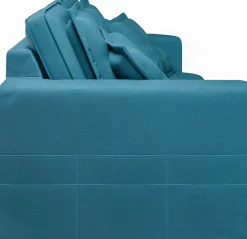 Home affaire 3-Sitzer »ALISSAS BIS mit vielen Kissen, Biesen an den Kissen,« Hussen-Optik, kleine Taschen an der Seite zum Verstauen