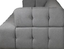 Home affaire 3-Sitzer »APERIRE Design-Sofa, moderne Steppung, Breite 225 cm« mit Wellenunterfederung, gemütlich und modern, komfortables Sitzgefühl