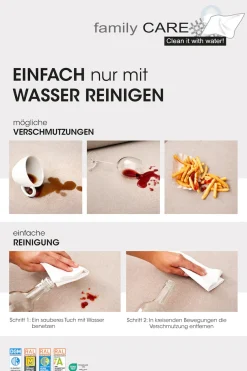 Home affaire 2-Sitzer »Apiro, 2-Sitzer – Premium-Komfort für dein Zuhause« Ergonomischer Federkern, optional motorisch ausziehbar