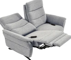 Home affaire 2-Sitzer »Aventis Sofa mit motorischer Relaxfunktion, Breite 161 cm« inkl. ergonomische Lehne, echter Rücken & saugroboterfreundliche Kufen