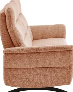Home affaire 2,5-Sitzer »Aventis Sofa, Tonnentaschenfederkern, Breite 184 cm« inkl. ergonomische Lehne, echter Rücken & saugroboterfreundliche Kufen