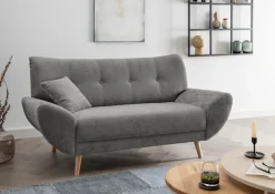 Home affaire 2-Sitzer »Basta komfortable Wellenunterfederung, Breite 174cm«