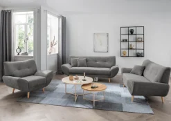 Home affaire 2-Sitzer »Basta komfortable Wellenunterfederung, Breite 174cm«