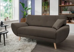 Home affaire 2-Sitzer »Basta, komfortable Wellenunterfederung, Breite 174cm«