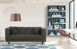 Home affaire 2-Sitzer »Bengo« mit Steppung im Sitz- und Rückenbereich, incl. Zierkissen