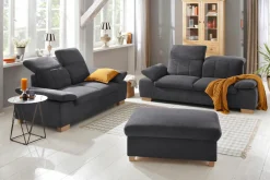 Home affaire 2-Sitzer »Bergamo Multifunktions-Sofa, bequem und komfortabel« mit Armlehn-und Rückenfunktion, Federkern