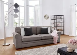 Home affaire 3-Sitzer »Broughton« weicher Sitzkomfort, incl. 2 Zierkissen, Keder