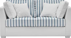 Home affaire 2-Sitzer »CALIFORNIA« maritimer Landhausstil, in 3 Breiten, mit Holzfüßen Weiß lackiert