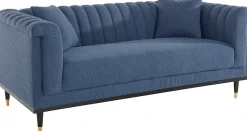 Home affaire 2-Sitzer »Chamby New« im Bouclé-Strukturbezug mit Steppung im Lehnenbereich