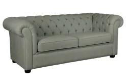 Home affaire 3-Sitzer »CHARENTE, optionale Schlafsofa, Chesterfield-Sofa, Bettfunktion« mit edler Knopfheftung und typischen Armlehnen, B/T/H 198/89/74 cm